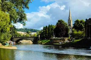 Bridge over the River Avon near Bath